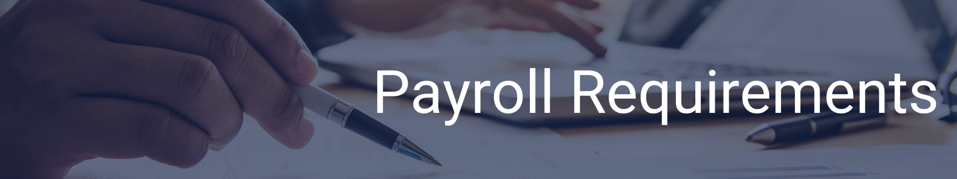 Payroll Requirements